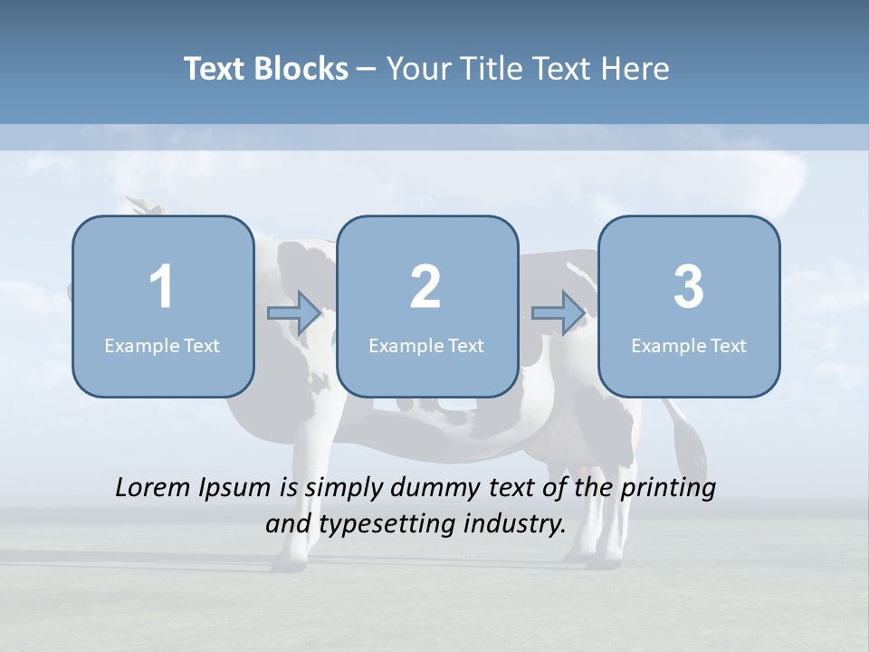 Family Coast Caucasian PowerPoint Template