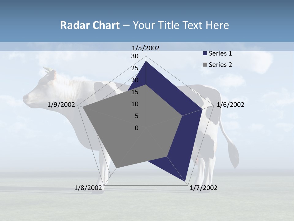 Family Coast Caucasian PowerPoint Template