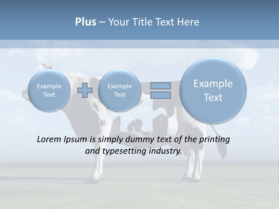 Family Coast Caucasian PowerPoint Template