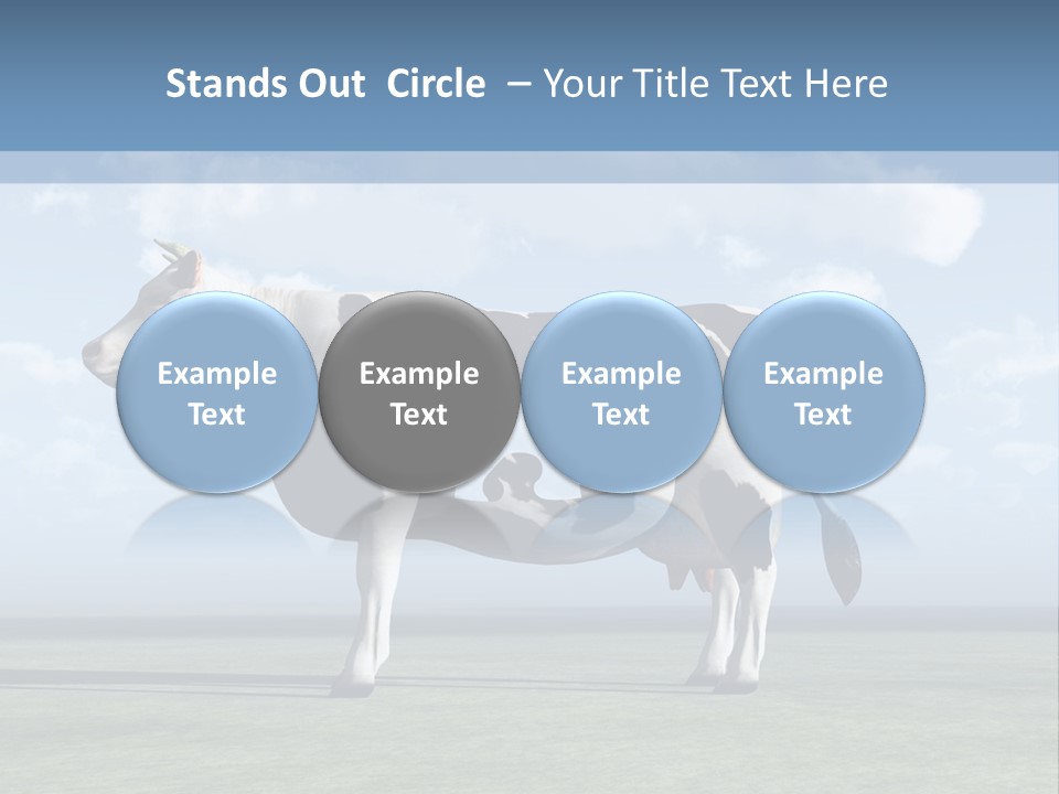 Family Coast Caucasian PowerPoint Template