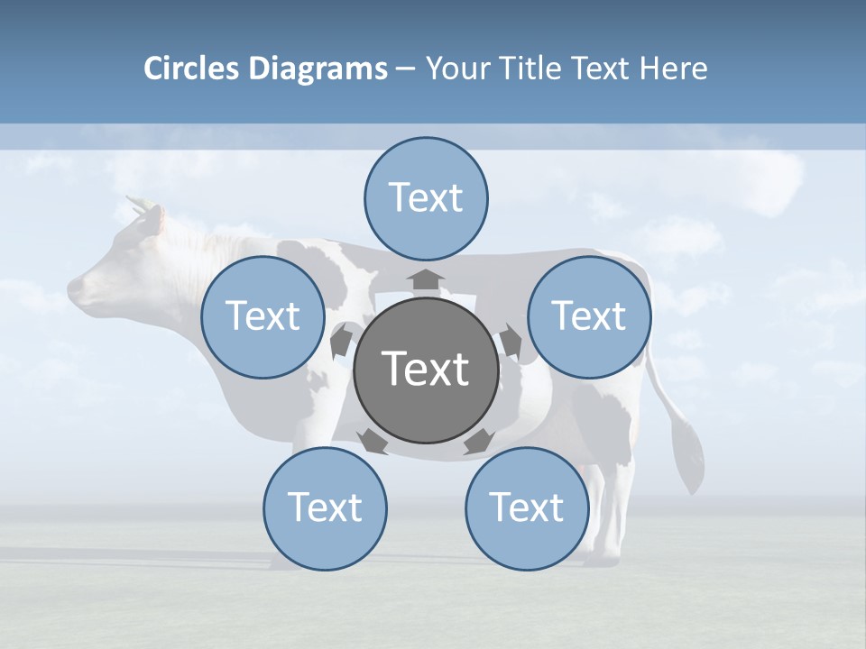 Family Coast Caucasian PowerPoint Template