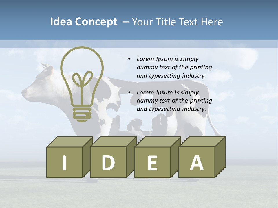 Family Coast Caucasian PowerPoint Template