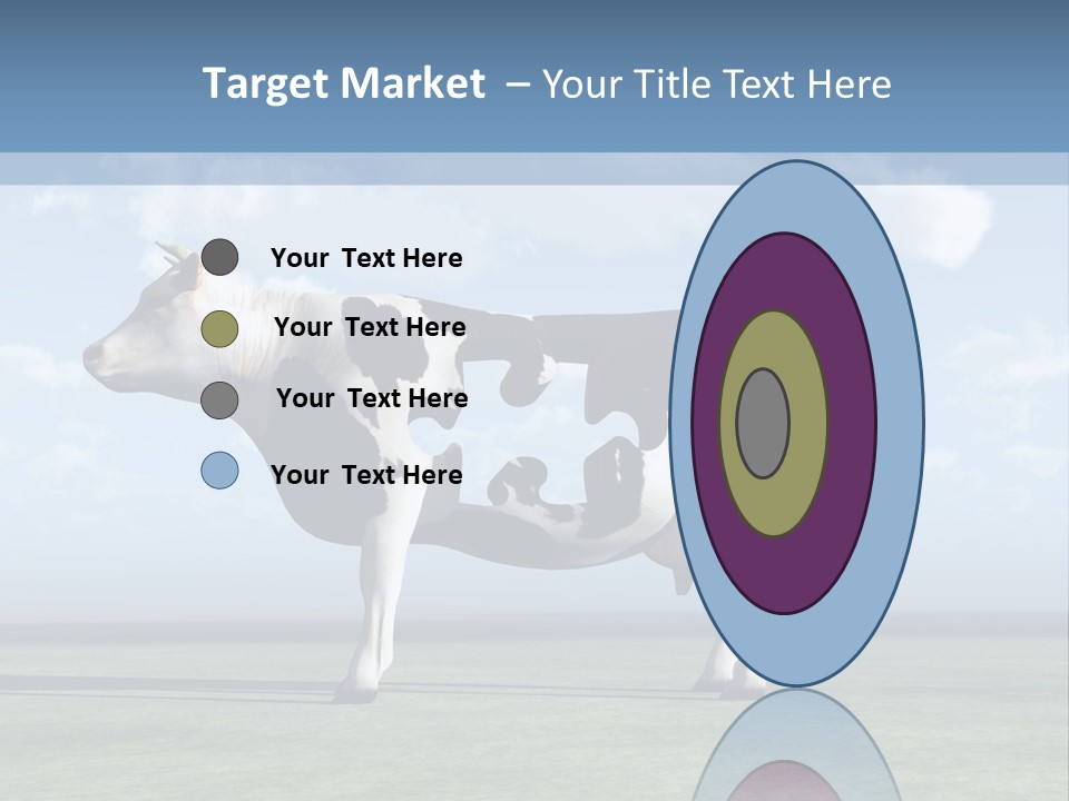 Family Coast Caucasian PowerPoint Template