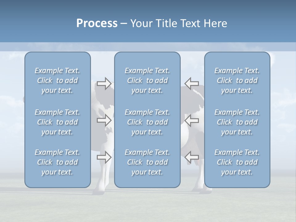 Family Coast Caucasian PowerPoint Template
