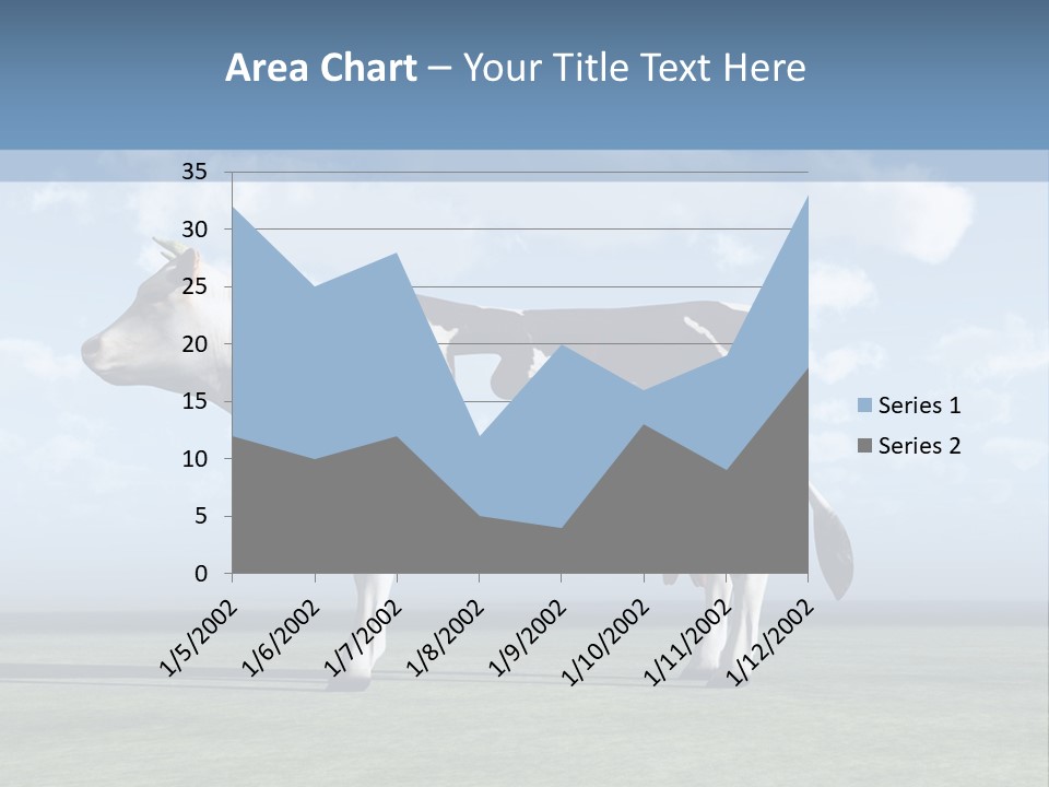Family Coast Caucasian PowerPoint Template
