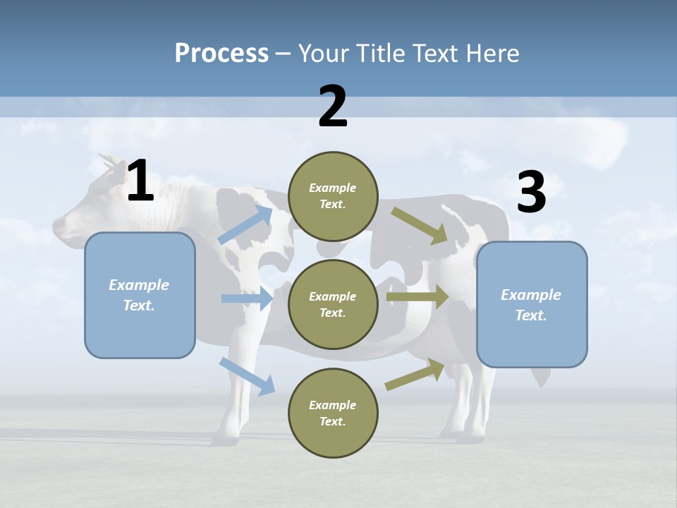 Family Coast Caucasian PowerPoint Template