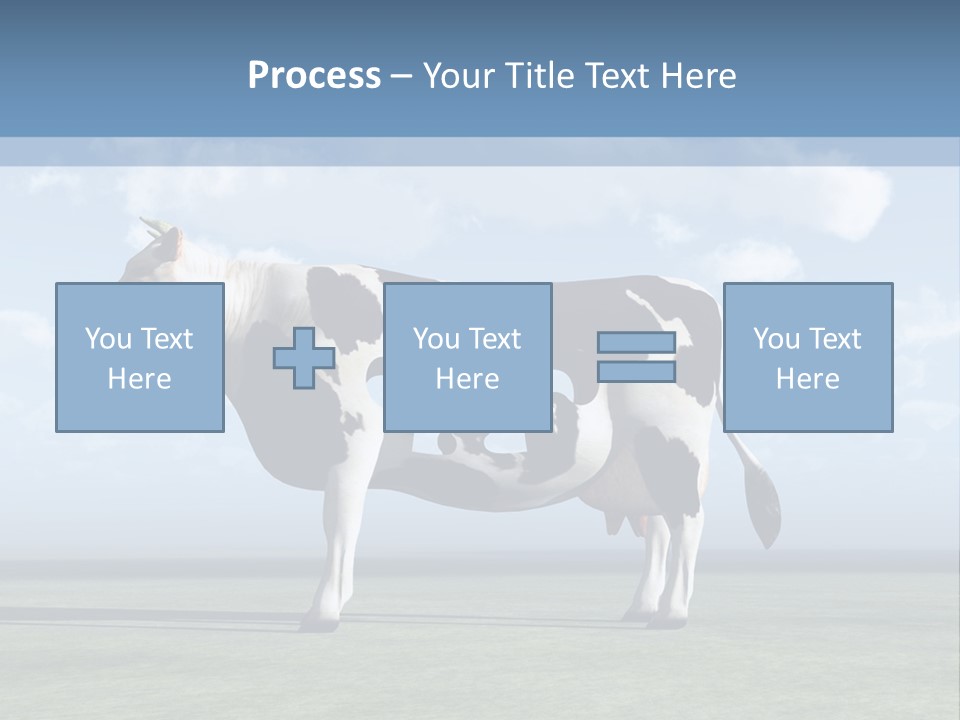 Family Coast Caucasian PowerPoint Template