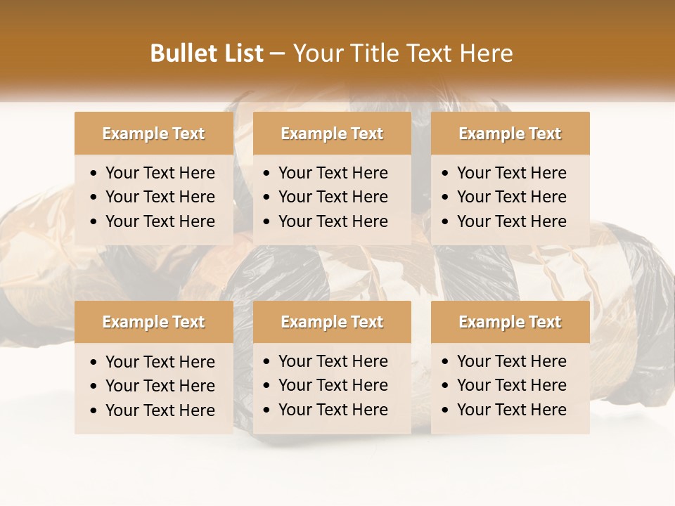 Caucasian Pensioner White PowerPoint Template
