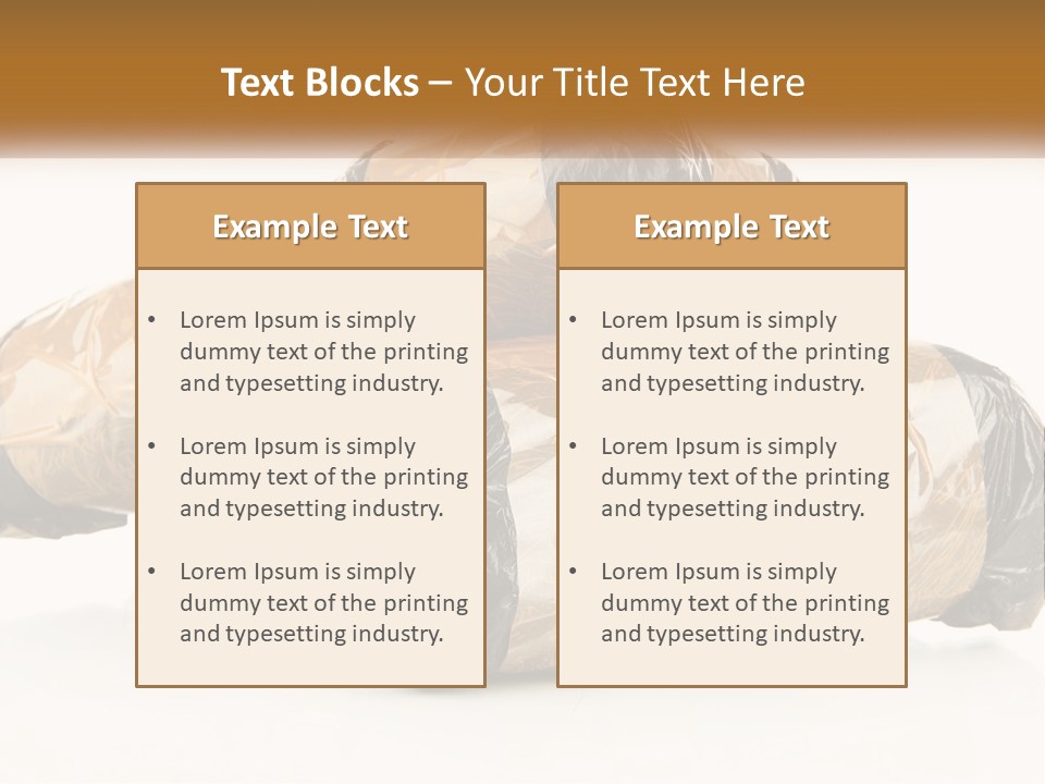 Caucasian Pensioner White PowerPoint Template