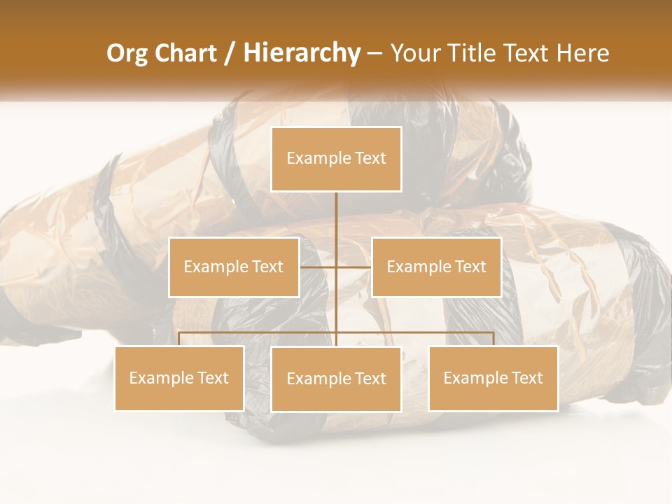 Caucasian Pensioner White PowerPoint Template
