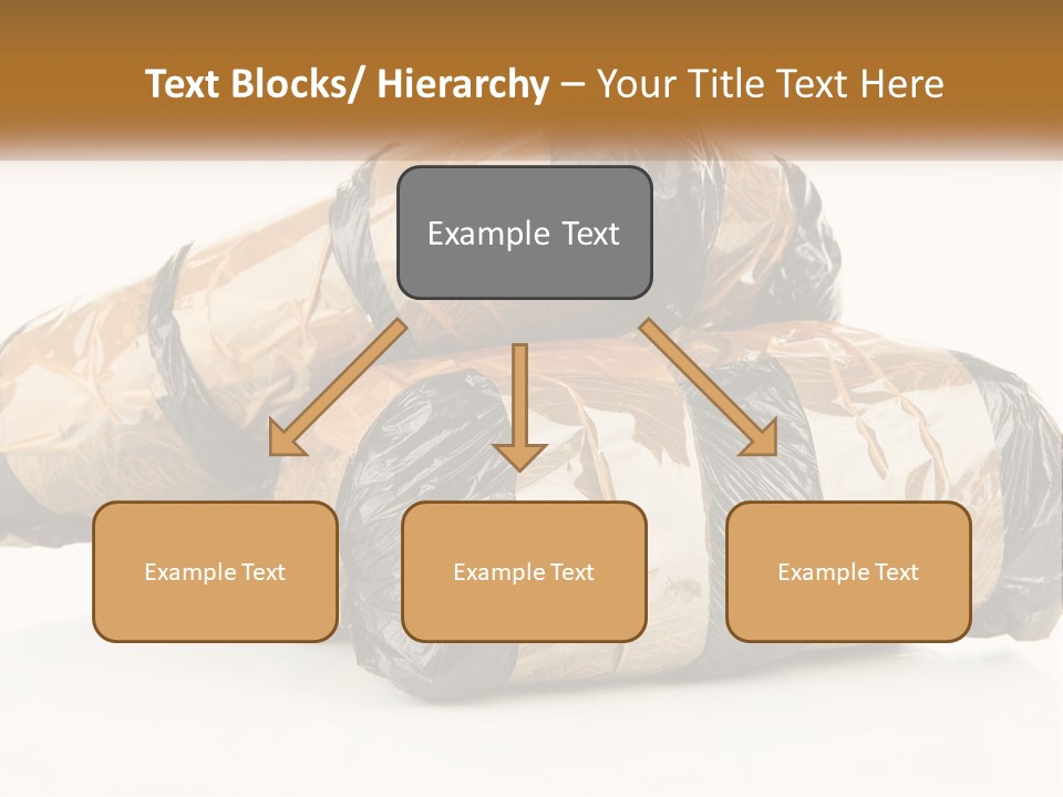 Caucasian Pensioner White PowerPoint Template