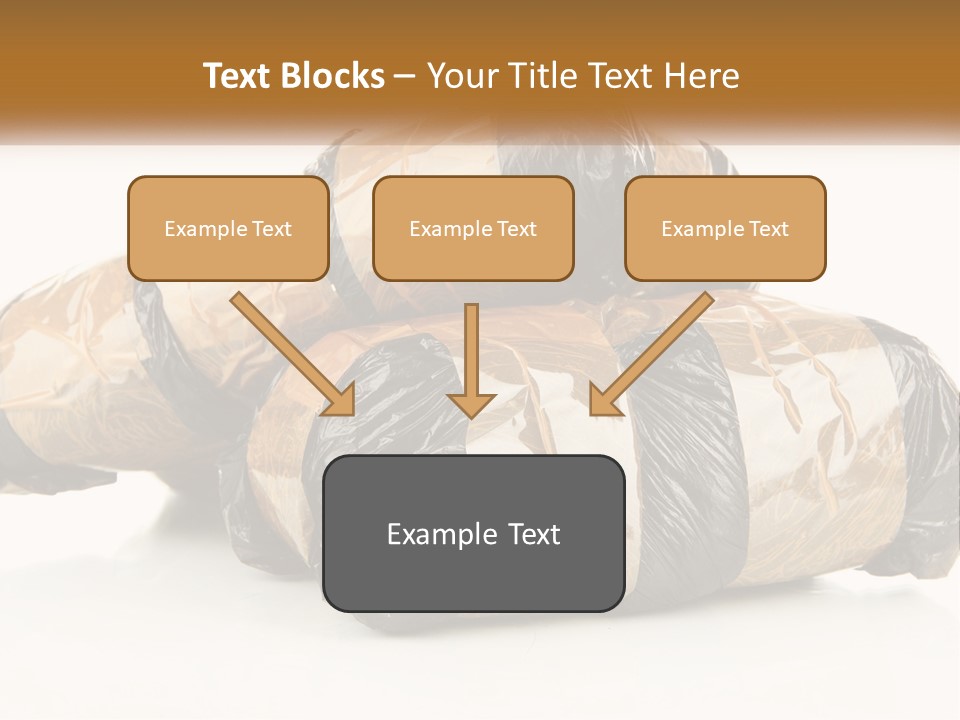 Caucasian Pensioner White PowerPoint Template