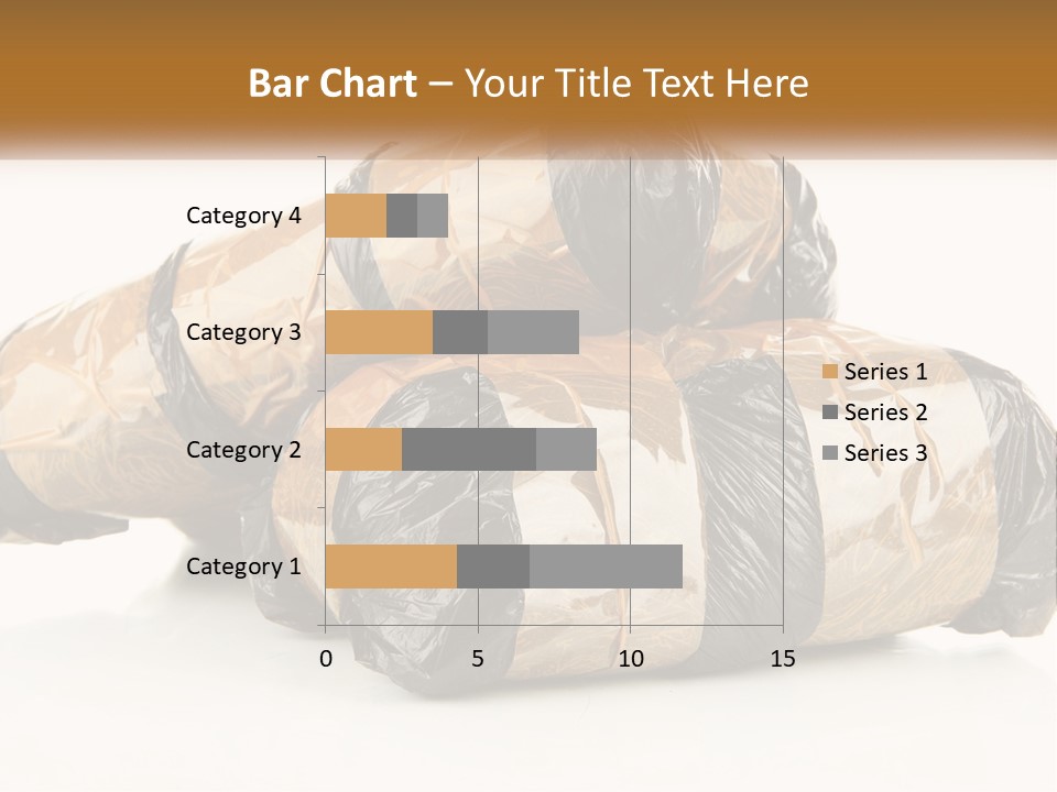 Caucasian Pensioner White PowerPoint Template