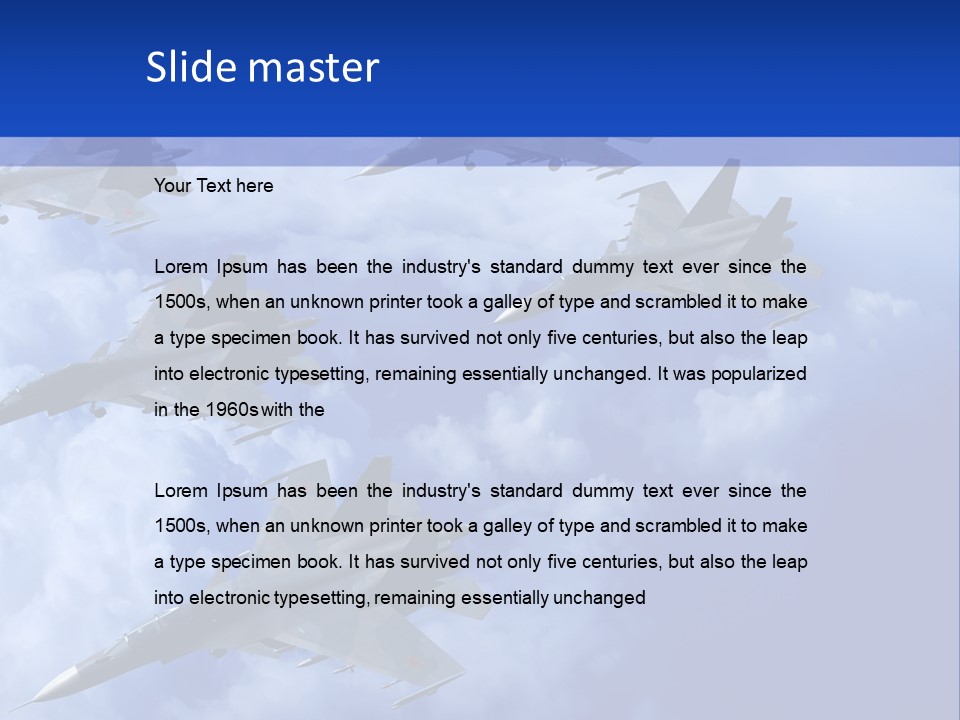 Wellness Sad Coastal PowerPoint Template