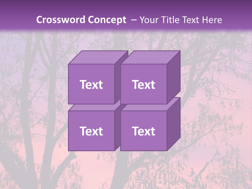 Peaceful Calm Sunset PowerPoint Template