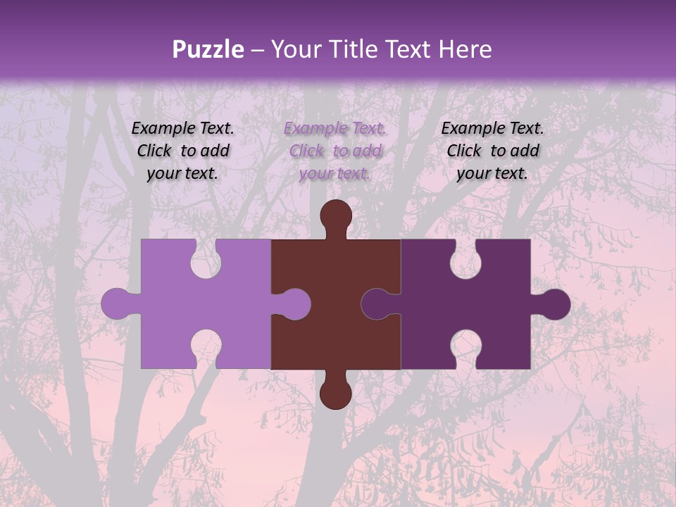 Peaceful Calm Sunset PowerPoint Template