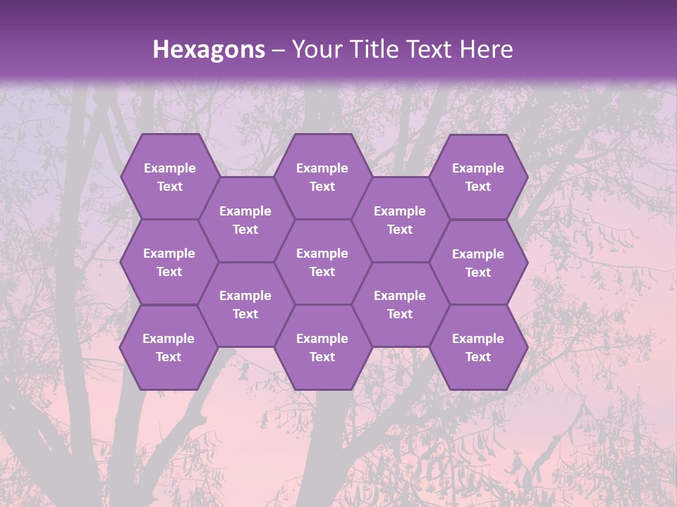 Peaceful Calm Sunset PowerPoint Template