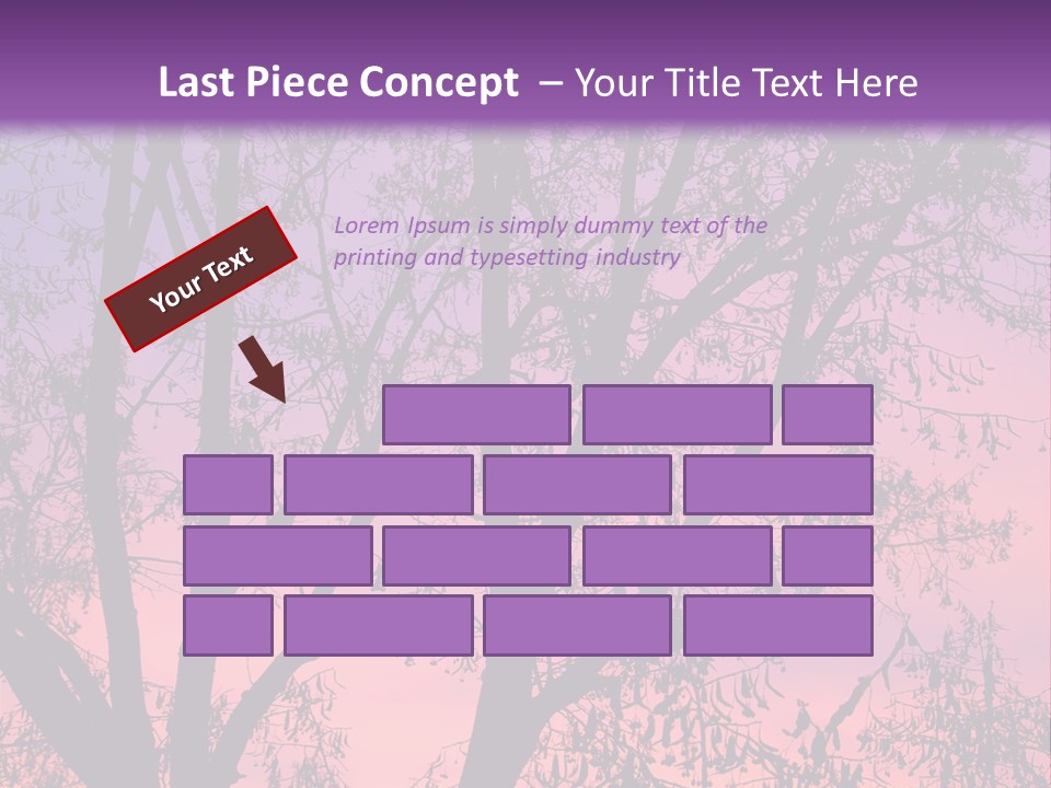 Peaceful Calm Sunset PowerPoint Template