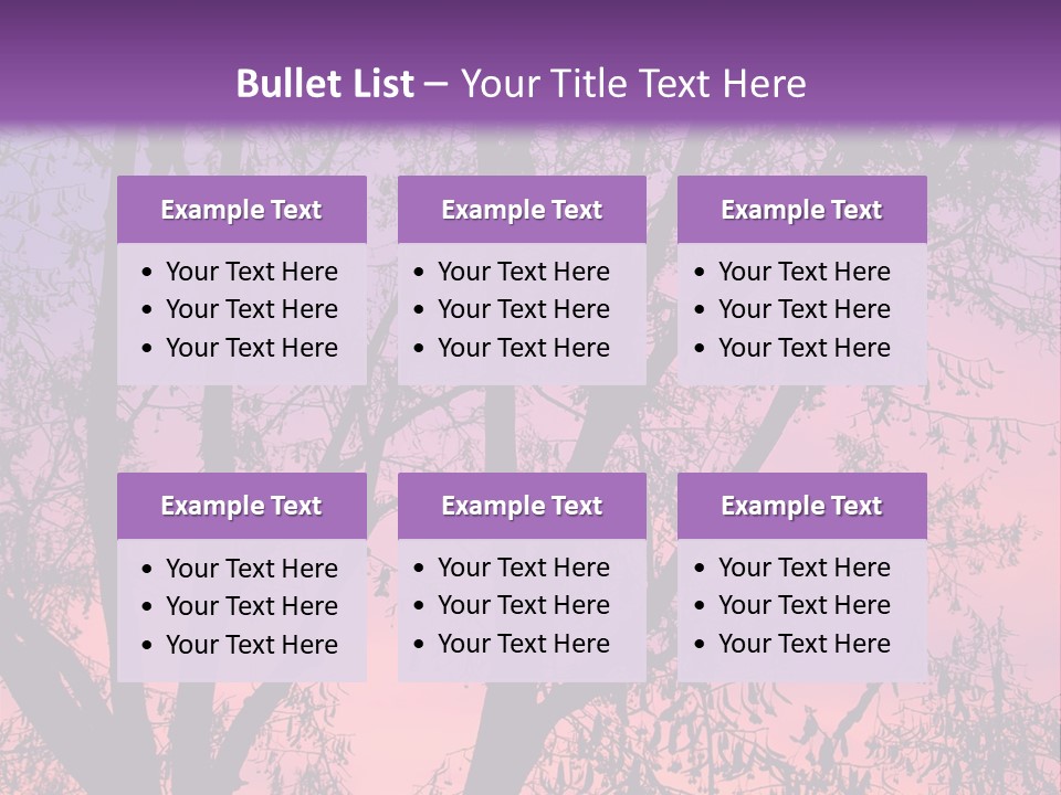 Peaceful Calm Sunset PowerPoint Template