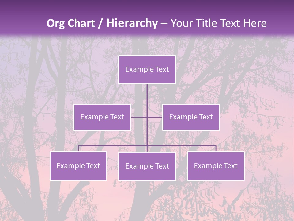 Peaceful Calm Sunset PowerPoint Template