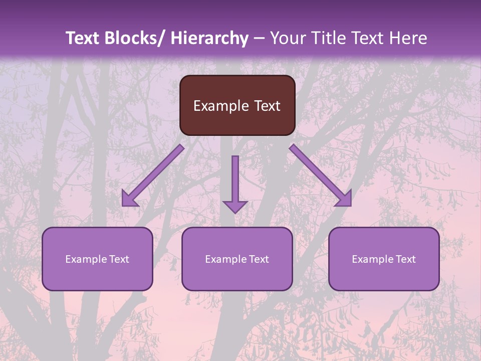 Peaceful Calm Sunset PowerPoint Template