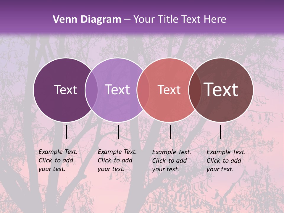Peaceful Calm Sunset PowerPoint Template