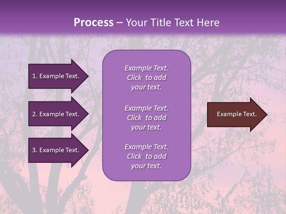 Peaceful Calm Sunset PowerPoint Template
