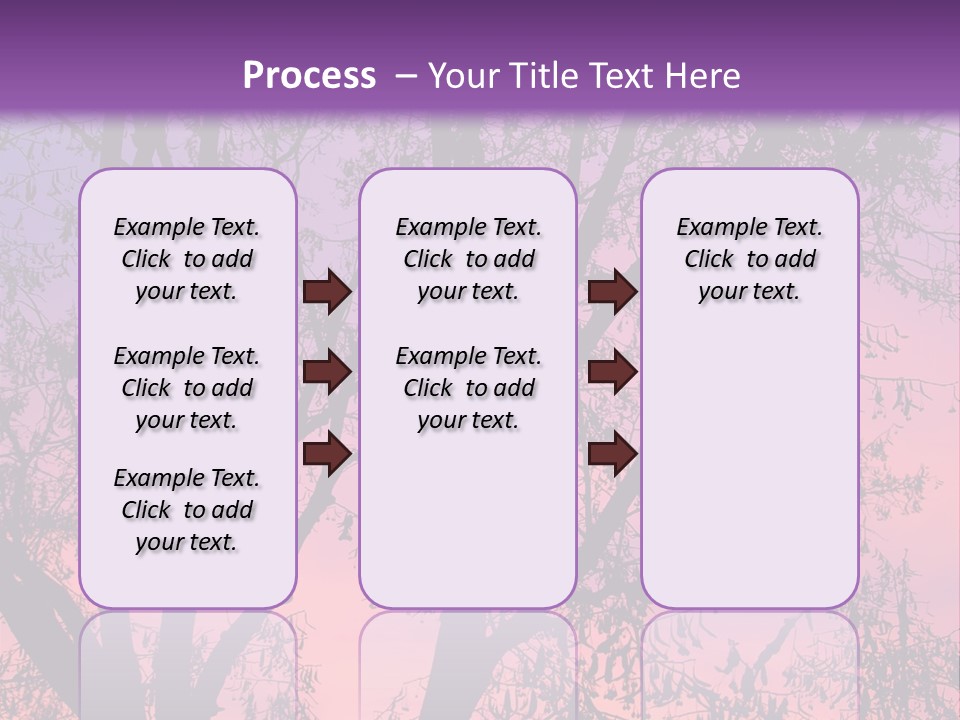 Peaceful Calm Sunset PowerPoint Template