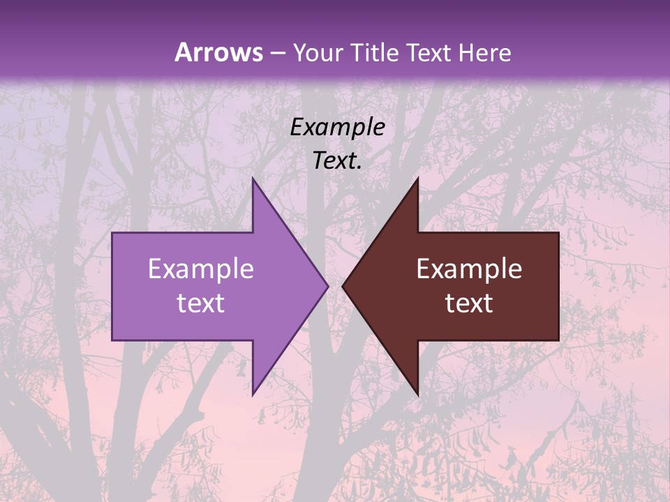 Peaceful Calm Sunset PowerPoint Template
