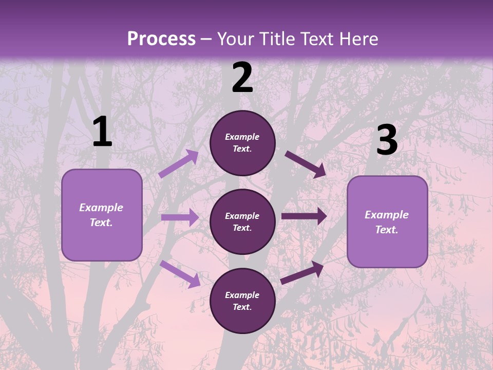 Peaceful Calm Sunset PowerPoint Template