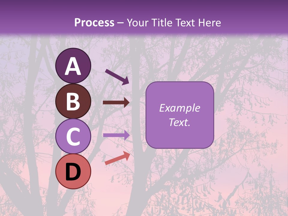 Peaceful Calm Sunset PowerPoint Template