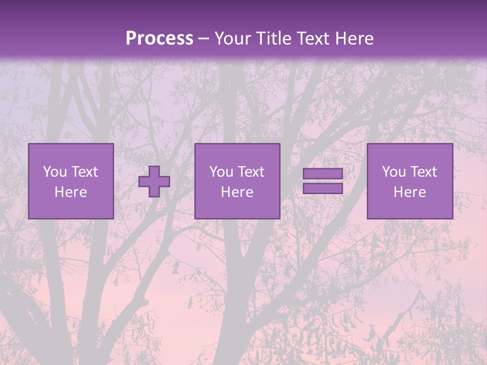 Peaceful Calm Sunset PowerPoint Template