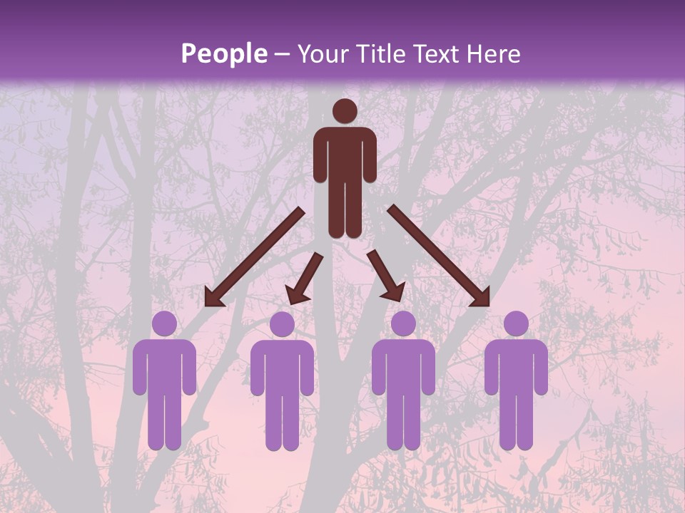 Peaceful Calm Sunset PowerPoint Template