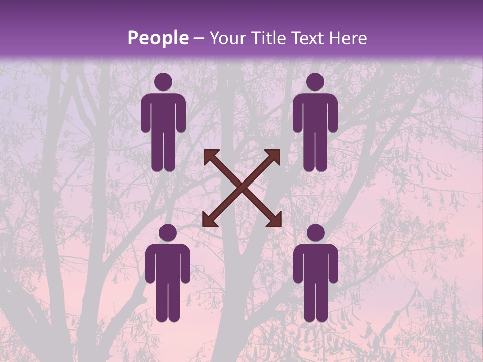 Peaceful Calm Sunset PowerPoint Template