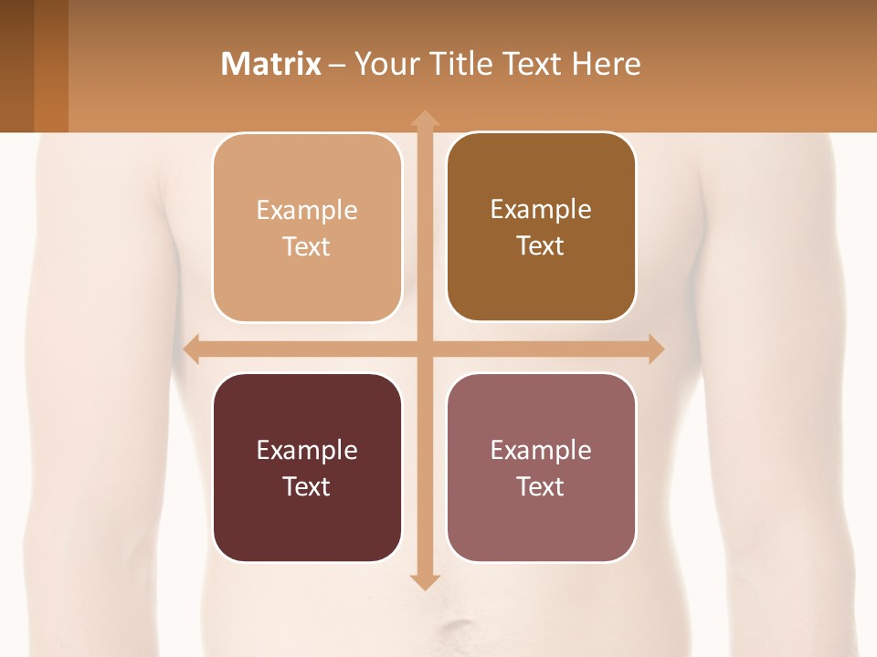 Woman Coast Sunrise PowerPoint Template