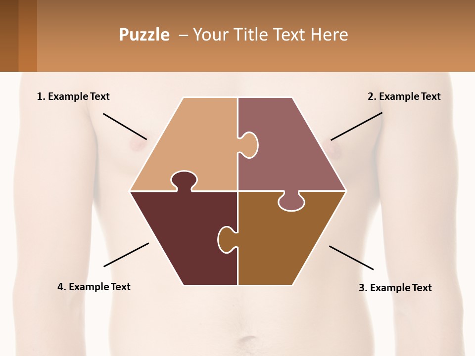 Woman Coast Sunrise PowerPoint Template