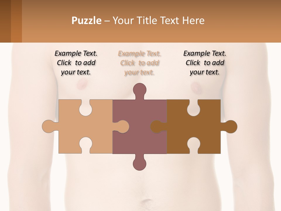 Woman Coast Sunrise PowerPoint Template