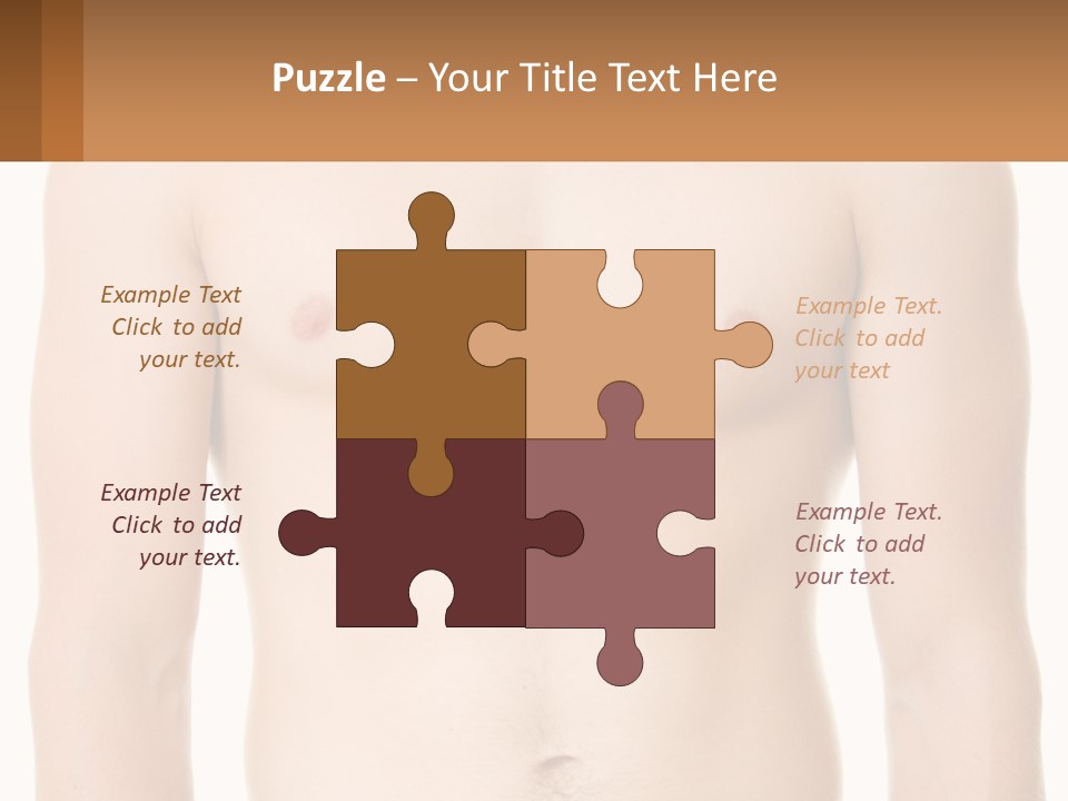 Woman Coast Sunrise PowerPoint Template