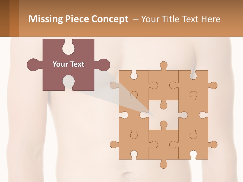 Woman Coast Sunrise PowerPoint Template