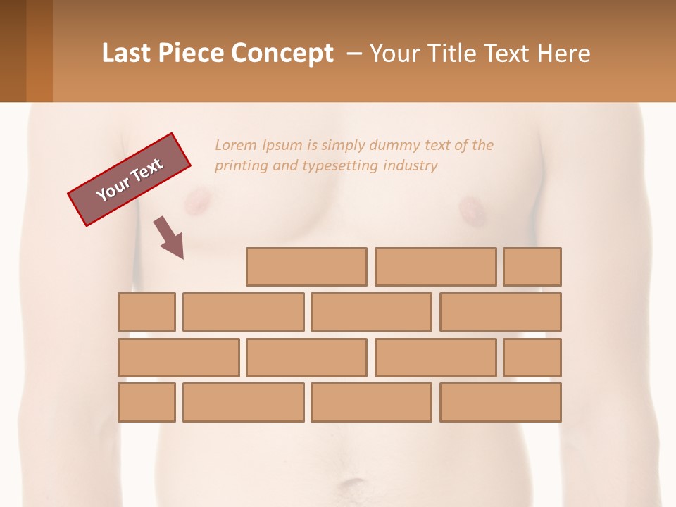 Woman Coast Sunrise PowerPoint Template