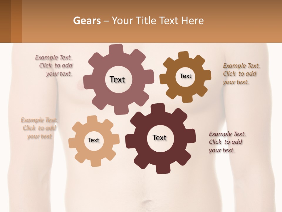 Woman Coast Sunrise PowerPoint Template