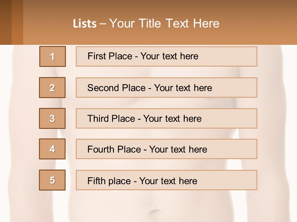 Woman Coast Sunrise PowerPoint Template