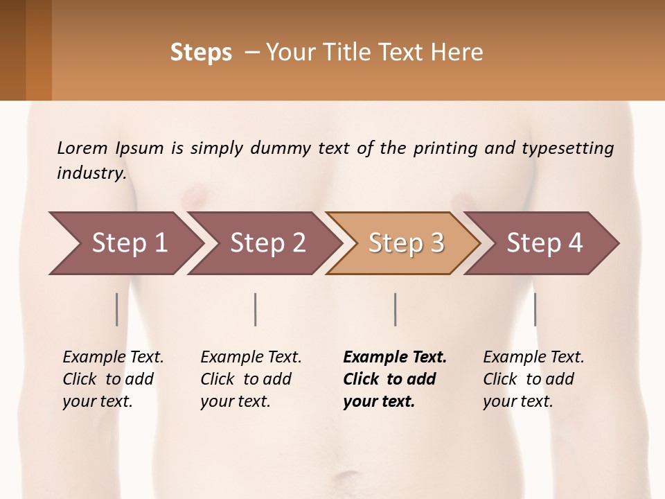 Woman Coast Sunrise PowerPoint Template
