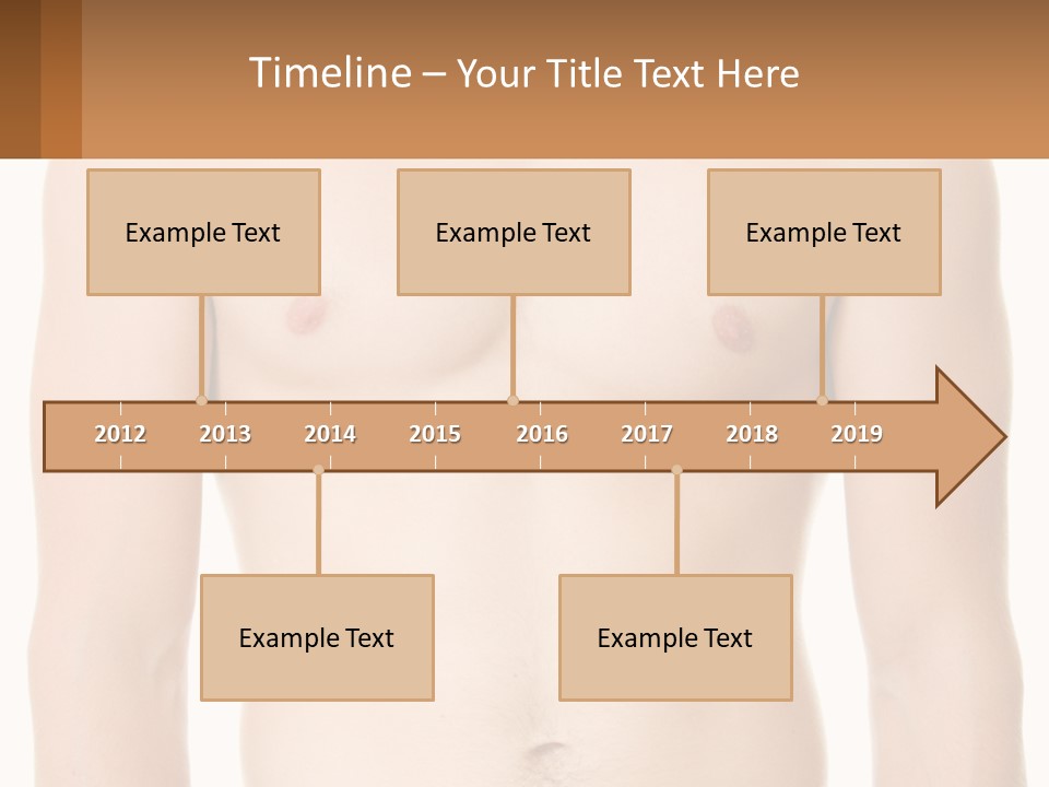 Woman Coast Sunrise PowerPoint Template
