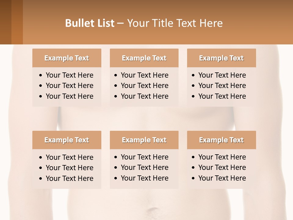 Woman Coast Sunrise PowerPoint Template