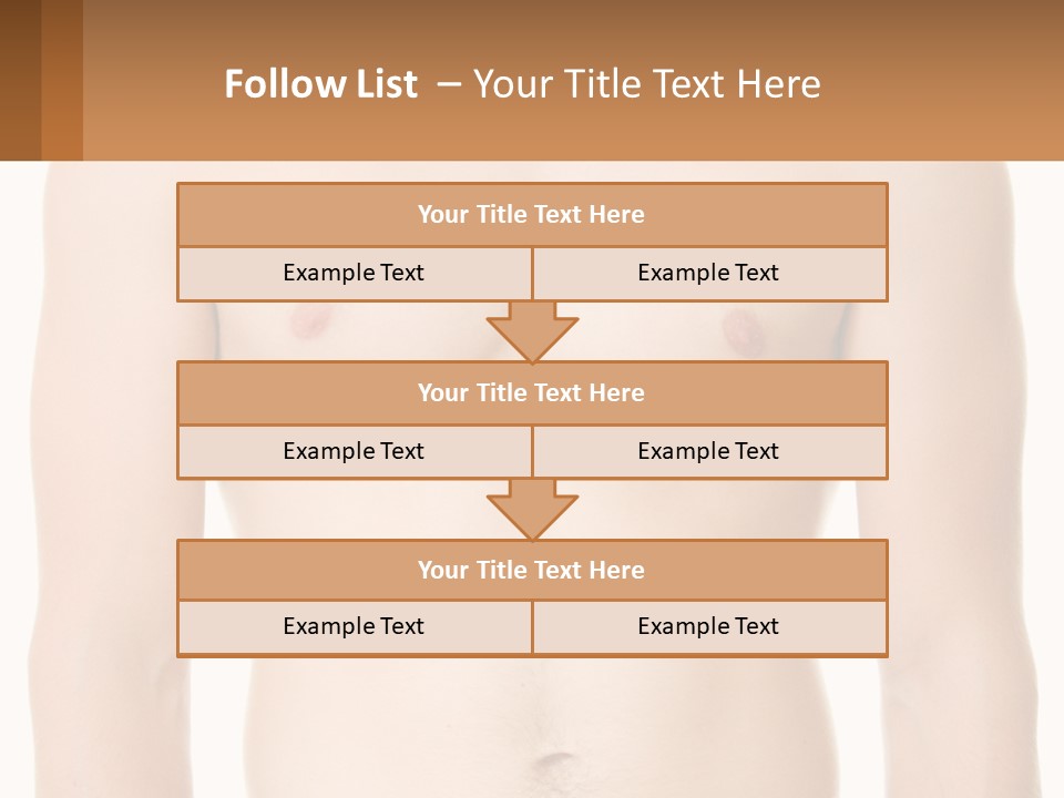 Woman Coast Sunrise PowerPoint Template