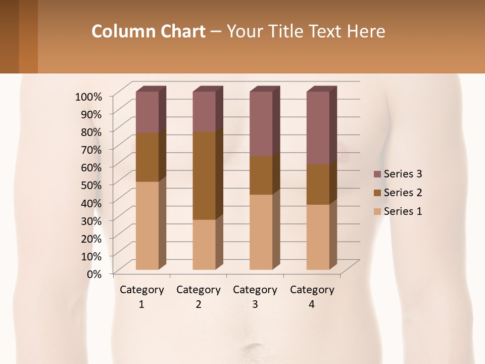 Woman Coast Sunrise PowerPoint Template