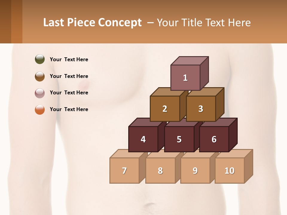 Woman Coast Sunrise PowerPoint Template