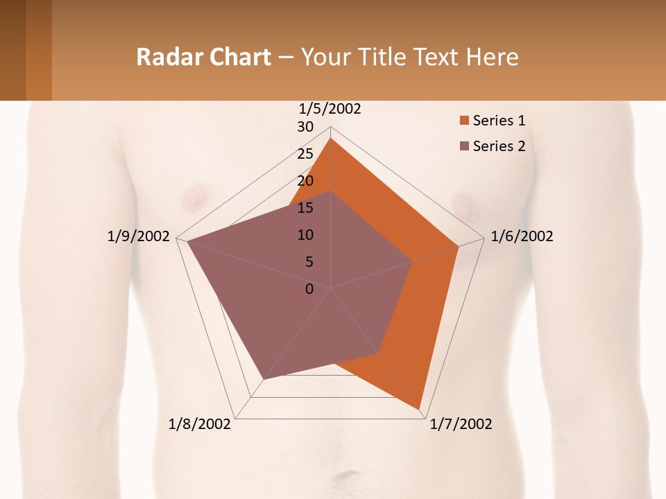 Woman Coast Sunrise PowerPoint Template