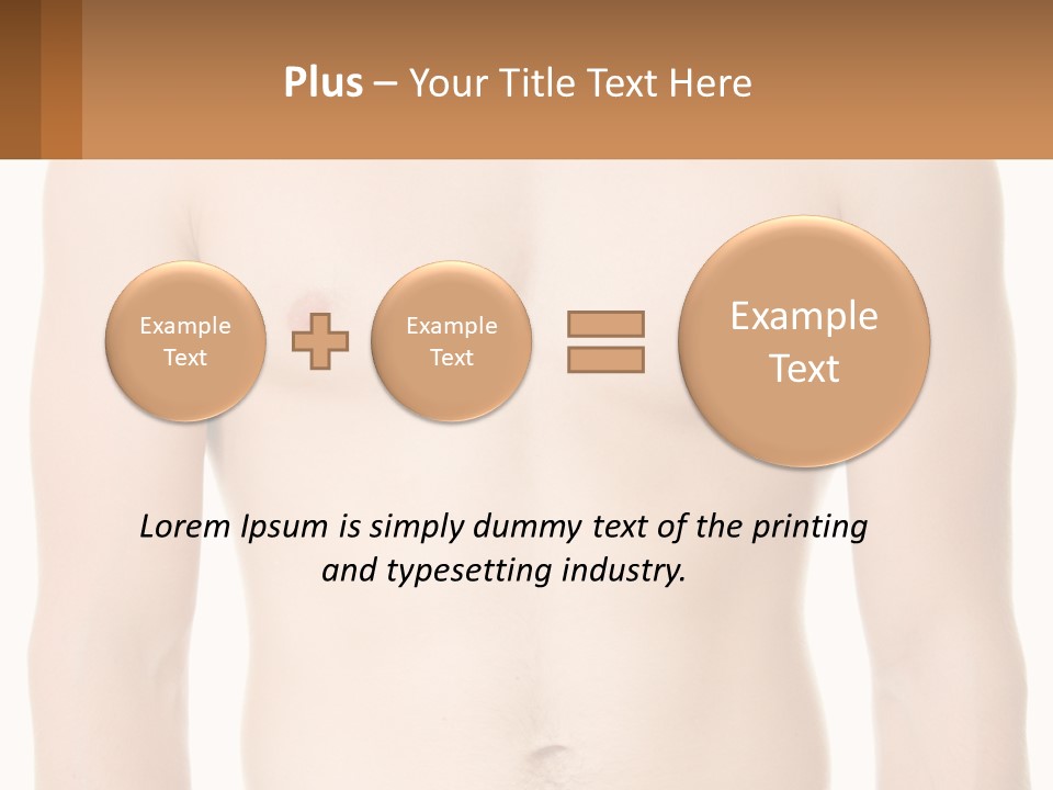 Woman Coast Sunrise PowerPoint Template
